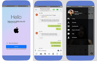 BBM Mod Like iOS V3.3.1.24 Leak Version Apk