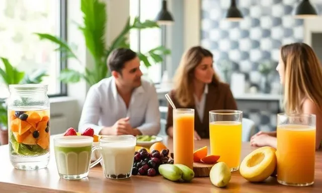 about well-being at work through food