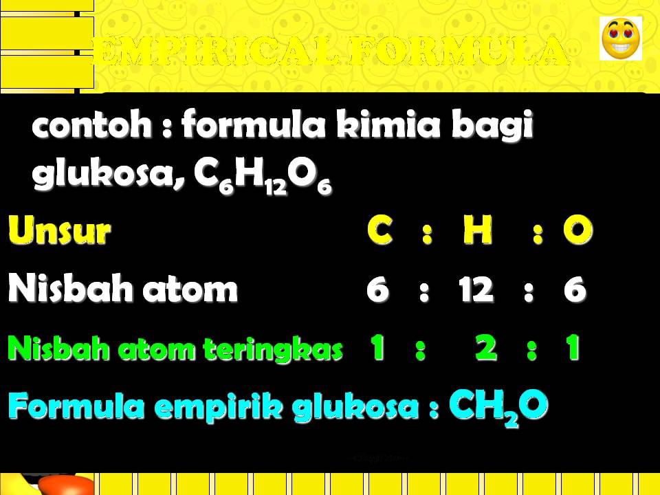 Cikgu zai.kimia: FORMULA EMPIRIK