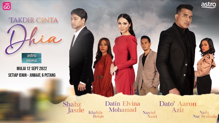 Pertaruhan Dato’ Aaron Aziz sebagai Antagonis Romantik dalam  Crime-Thriller, Takdir Cinta Dhia