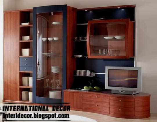 Modern TV wall units designs and TV shelving units pictures ...