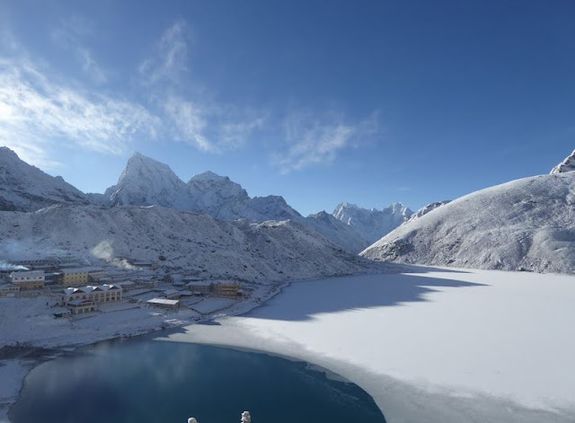 gokyo lake ad aprile 2018