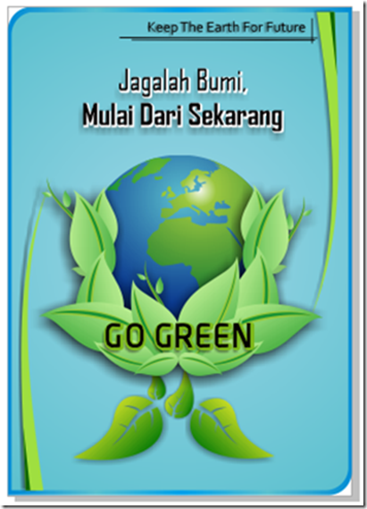 Bimasakti45 Blog Tutorial Sederhana Membuat Poster Go Green Dengan Corel Draw X6