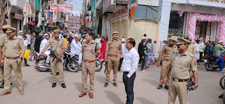 जौनपुर: डीएम व एसपी ने भ्रमण कर ईद की नमाज का लिया जायजा | #NayaSaveraNetwork
