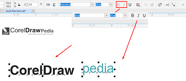 Tutorial Dasar CorelDraw - Mengenal Fitur Tool Text Di Corel Draw X7, X8 dan Suite 2019