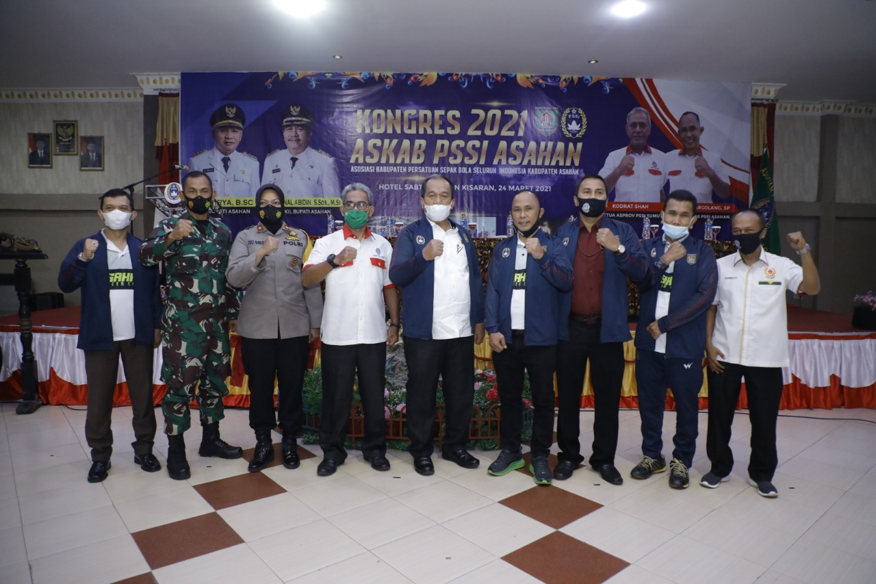 Kongres ASKAB PSSI Asahan Periode 2021-2025 Resmi Dibuka Wakil Bupati Asahan