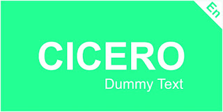 Cicero Dummy Text En