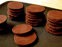 Burnt Caramel Sea Salt Dark Chocolate Coins (with my mind on my money, and my money on my mind)