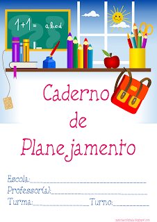 abertura para caderno de planejamento capa caderno para imprimir