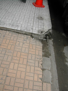 sidewalk, La Cieba