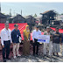 UPZ Bank Kalsel Serahkan Bantuan Uang Tunai Korban Kebakaran Jalan Setia Pemurus Dalam 