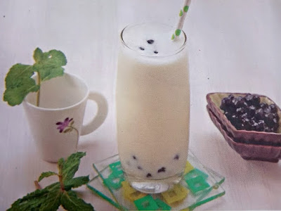 Gambar Resep Bubble Smoothies Melon Untuk Diet Sehat