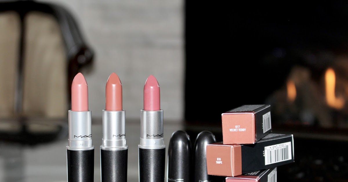 M.A.C lipstick DUPES- whirl, mehr, twig, taupe, velvet teddy (nude shades)  