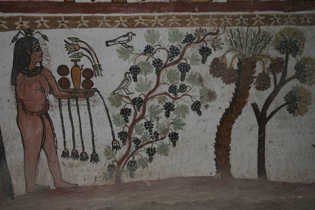 Paintings from the tomb of Petosiris at Muzawaka (VI)