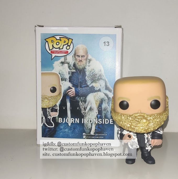  Vikings Custom Funko Pop Björn Ironside 