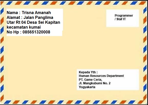 Cara Mengirim Surat Lewat Pos Lamaran Dan Dokumen Info Kantor Pos