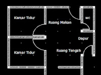 Membuat Denah Rumah Dengan Autocad 2007