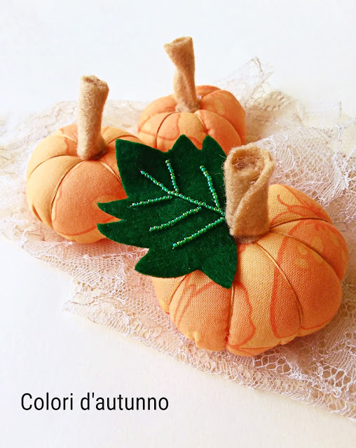 Zucca cucito creativo Halloween