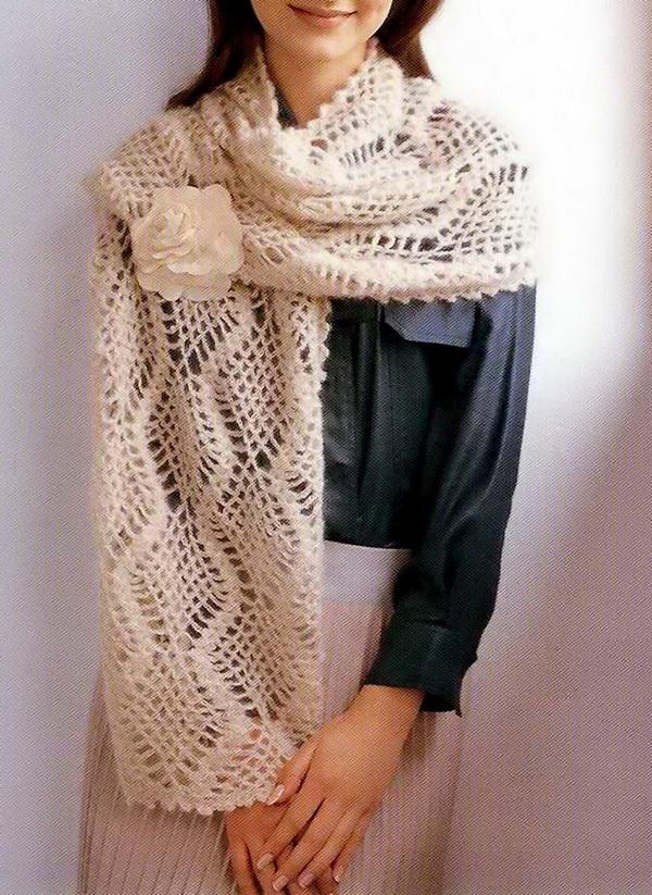 crochet shawl wrap pattern - easy