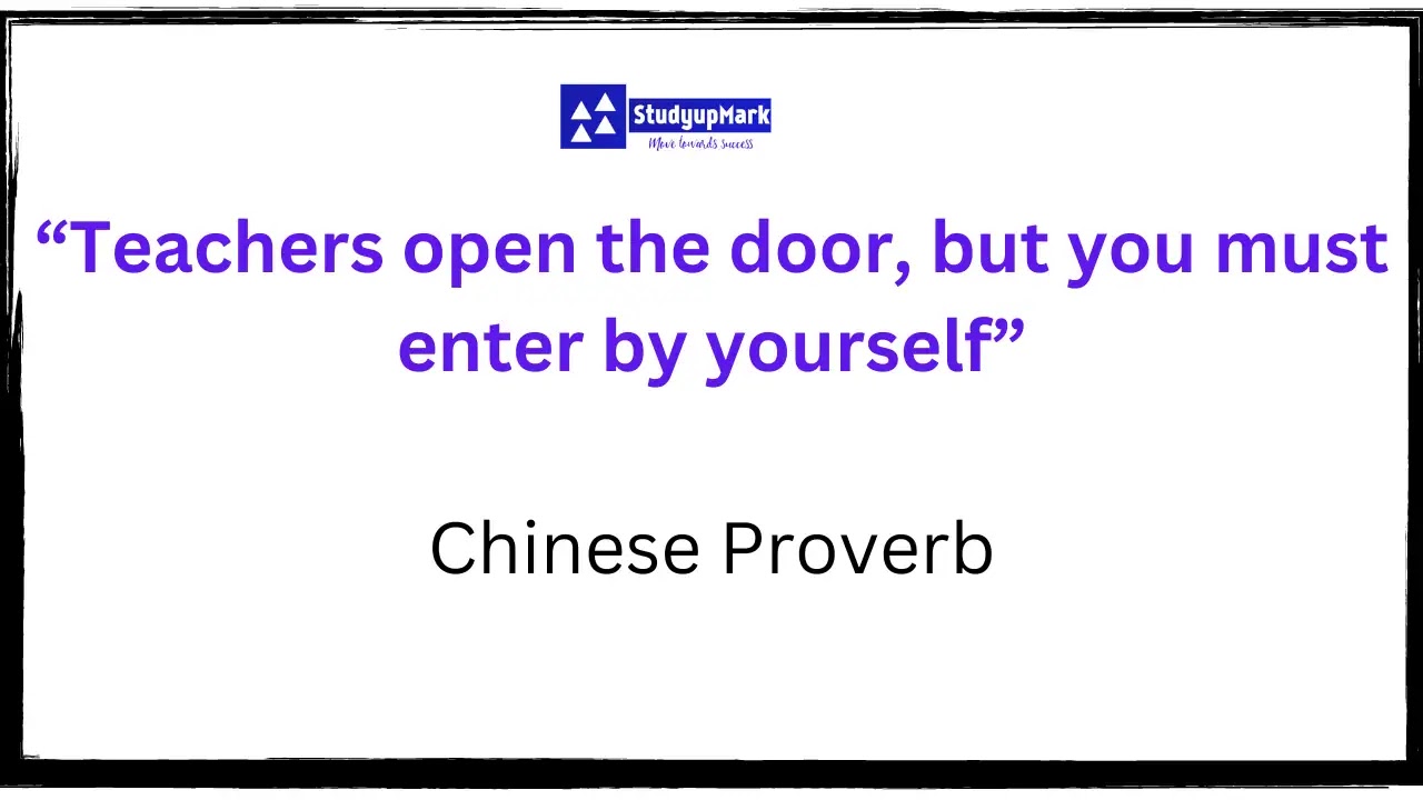 Chinese Proverb about Education