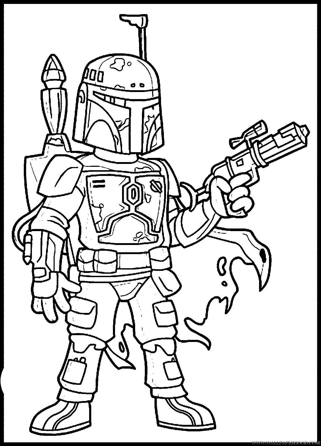 Download Free Printable Coloring Pages Lego Star Wars