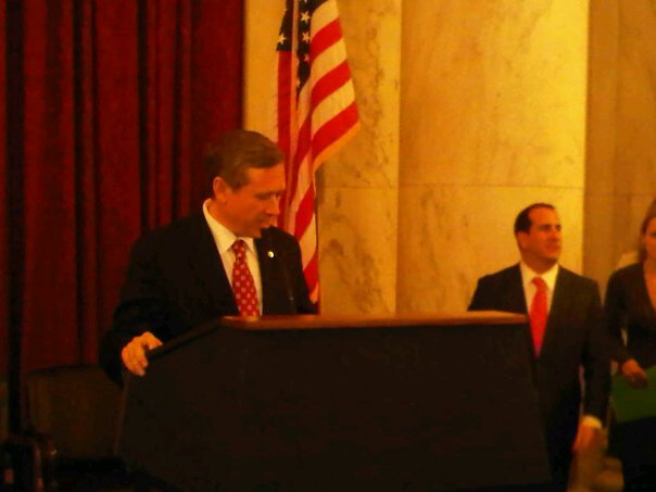 Senator Mark Kirk Takes Oath