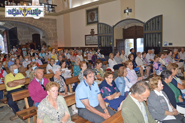 Los fieles acompañan al obispo en la novena de la Virgen del Castañar en Béjar - 5 de septiembre de 2022