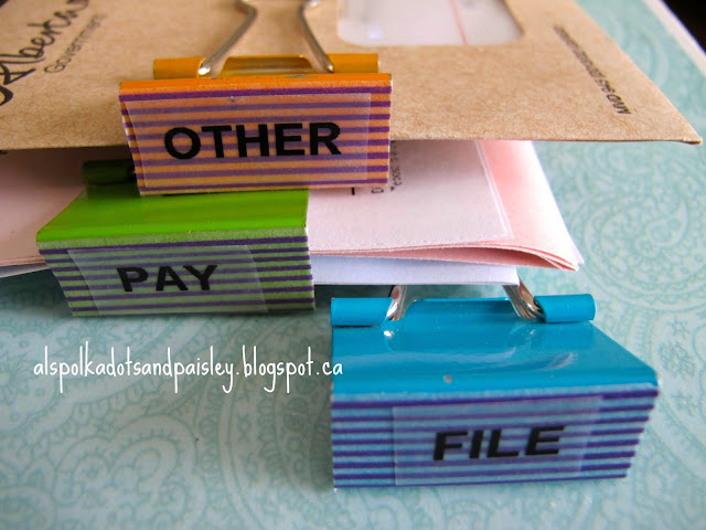 http://alspolkadotsandpaisley.blogspot.ca/2014/04/easy-organization-binder-clips.html