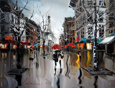 Road Life In Paintings Of Kal Gajoum Pictures