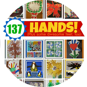 137 Hand Print Projects! at RainbowsWithinReach