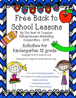 Back to School grades K-12 e-book