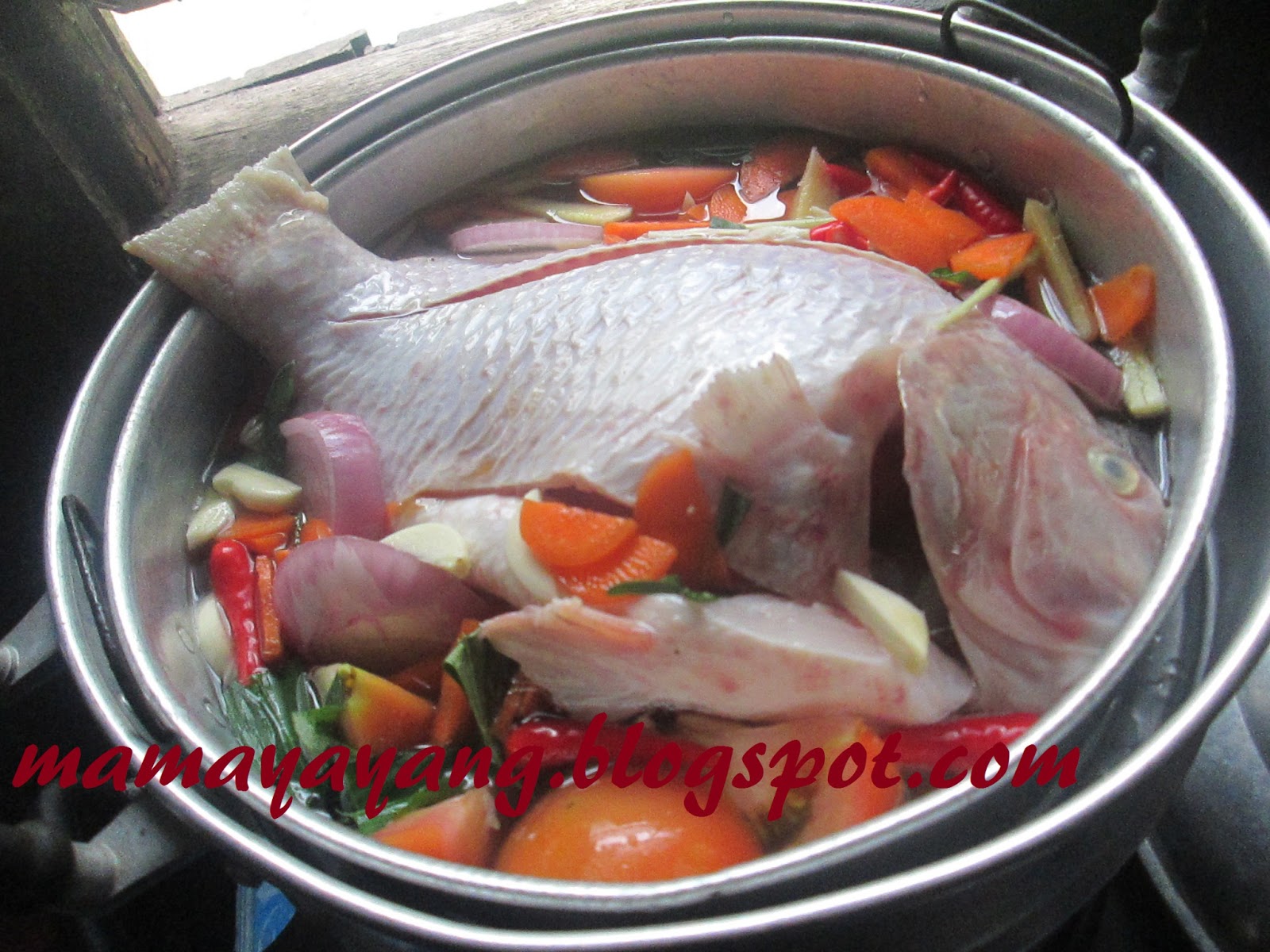 Mamayayang's blog: Resepi Ikan Talapia Stim