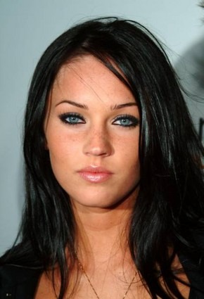 megan fox hair color. megan fox hair color.