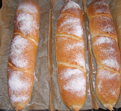 Baguette Monge con masa madre líquida