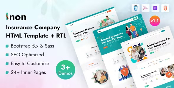 Best Insurance Company Bootstrap 5 Template