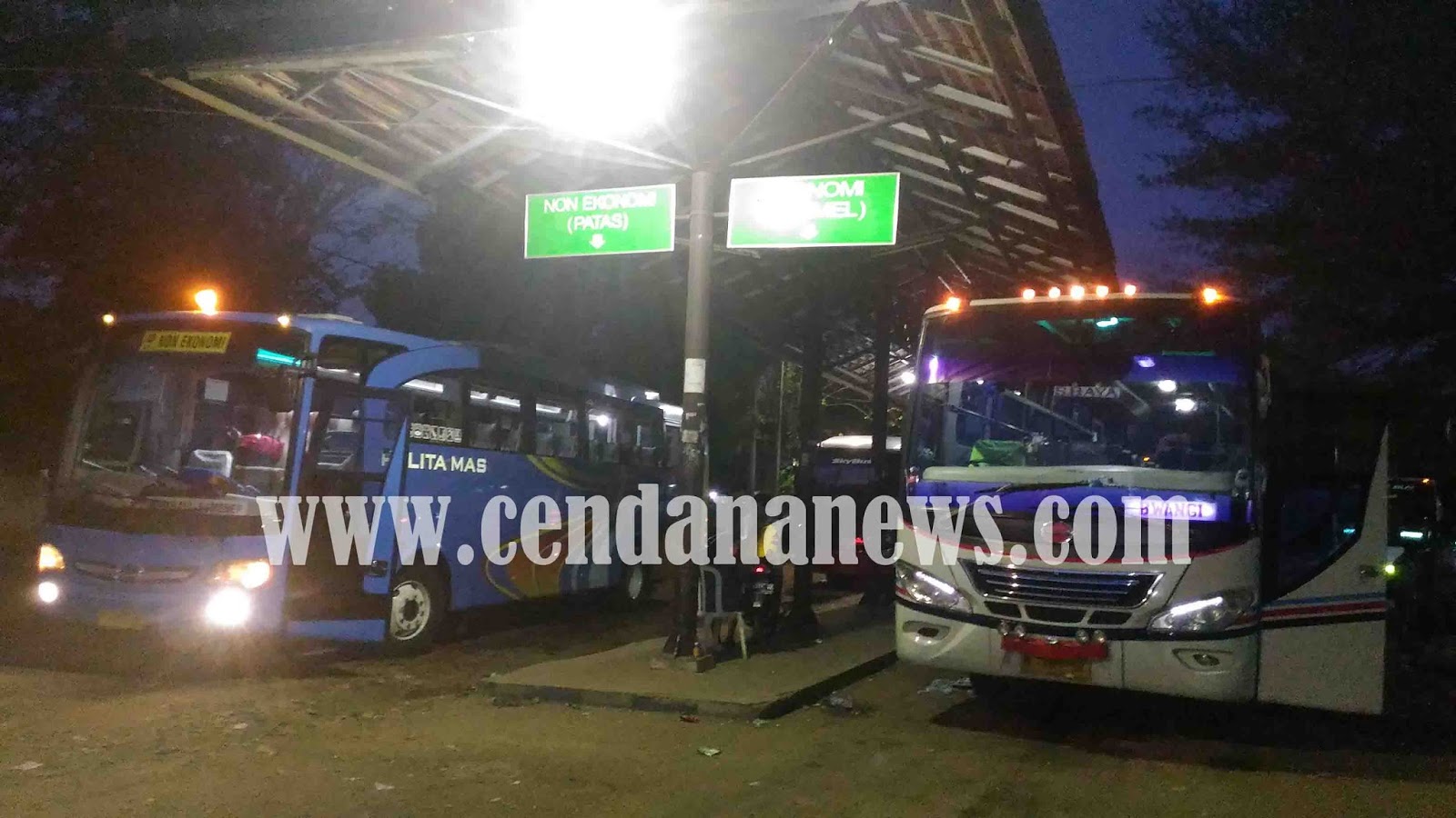 Puncak Arus Balik, Volume Penumpang di Terminal Arya 