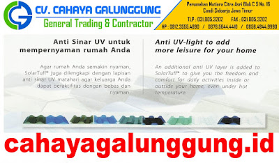 Harga Atap Solarflat