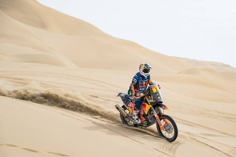 Dakar 2019: Matthias Walkner ganó la etapa 2 superando a Brabec