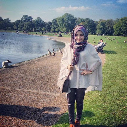 Hijab Cantik Ala Nuri Maulida Busana Muslim Murah  Tattoo 