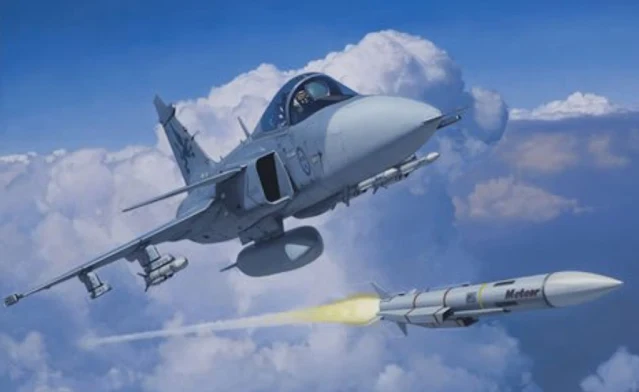 Reaching New Target, Gripen-E Successfully Performs First Test Shoot with Advanced Meteor BVRAAM