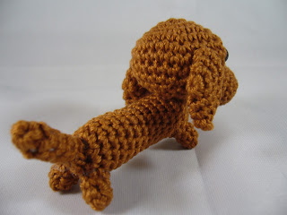 Amigurumi dachshund