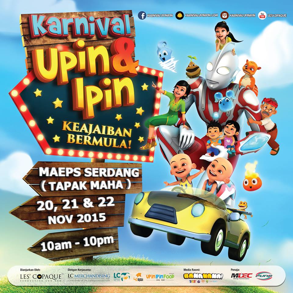 Jom Ke Karnival Upin & Ipin 2015  Dkna Abza