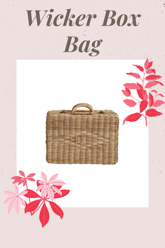 Wicker Box Bag