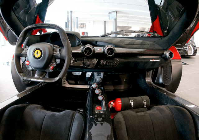 Ferrari LaFerrari interior POV 