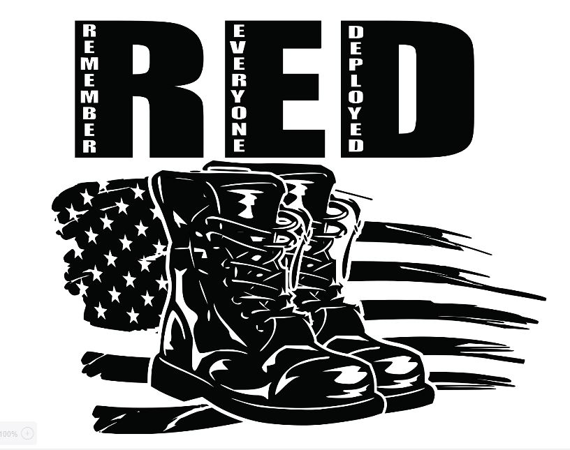Download On Fridays We Wear RED - T-shirt Designs with Cricut