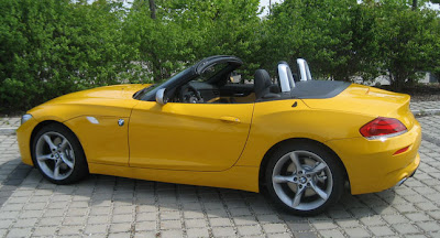 BMW Z4 Roadster Yellow Design