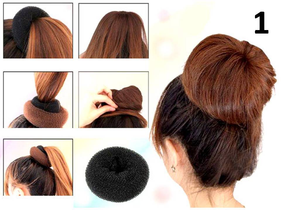 danypsari Bun Hair Style  Menata Rambut  Cepat dan Trendy 