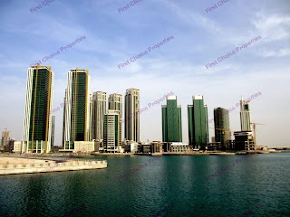 Residential towers on Al Reem Island skyline