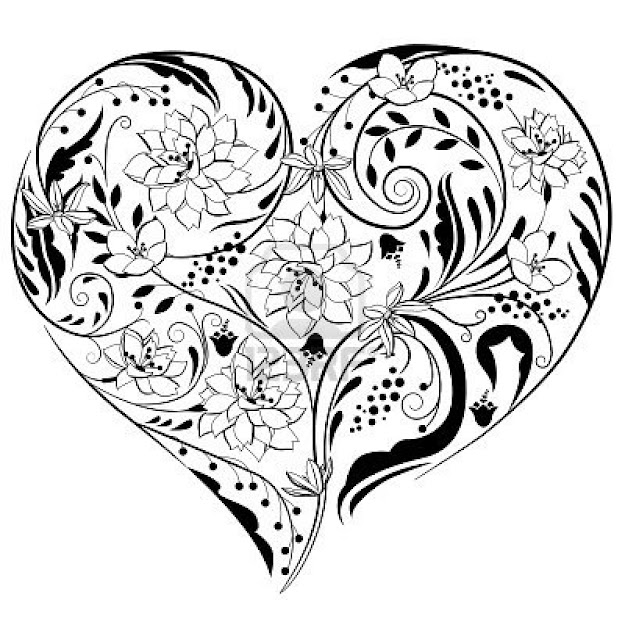 Heart Made Of Flowers