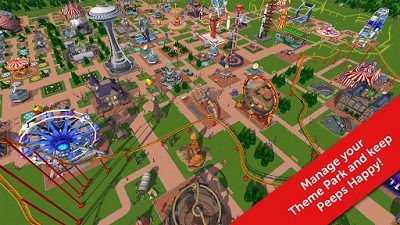 RollerCoaster Tycoon Touch Mod Apk